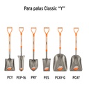 MANGO DE REPOSICIÓN PARA PALA CLASSIC, PUÑO 'Y', 27', TRUPER 3