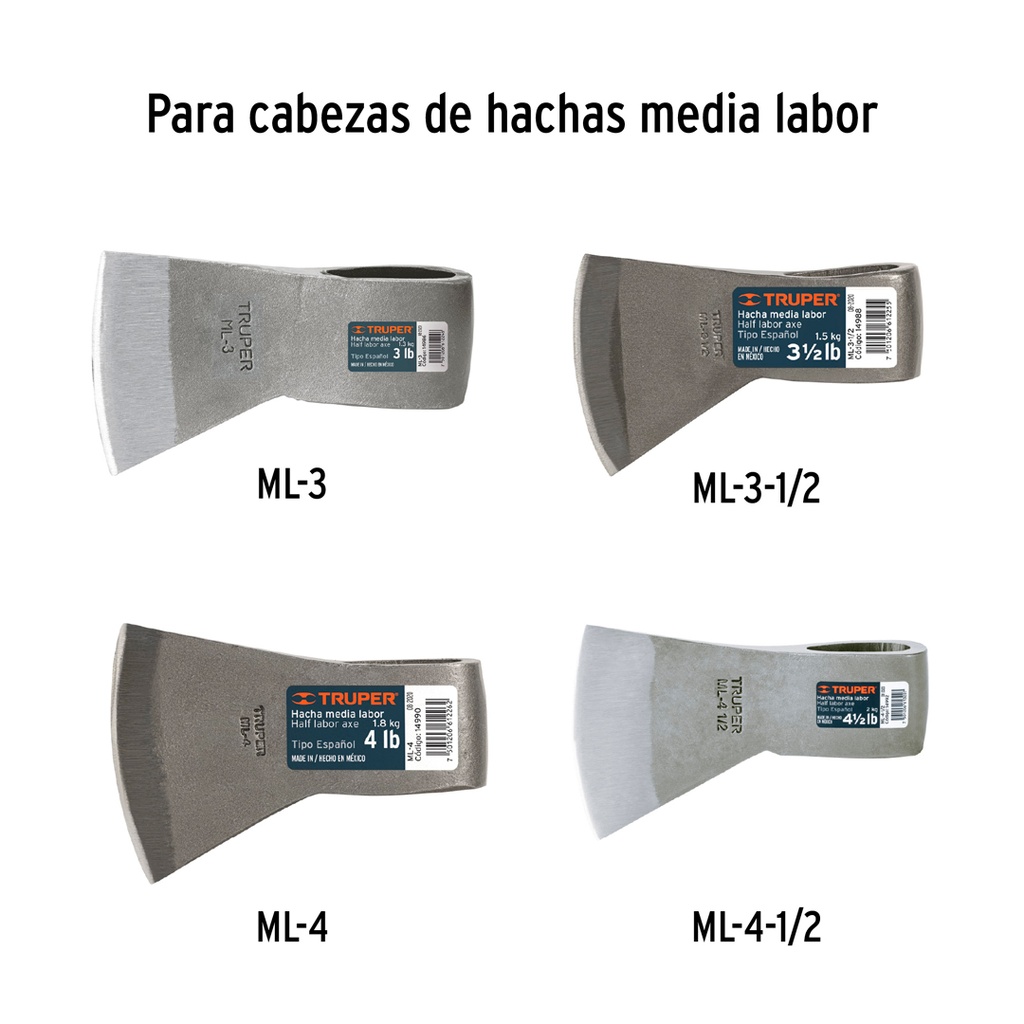 MANGO FIBRA DE VIDRIO 36' PARA HACHAS MEDIA Y LABOR ENTERA 4