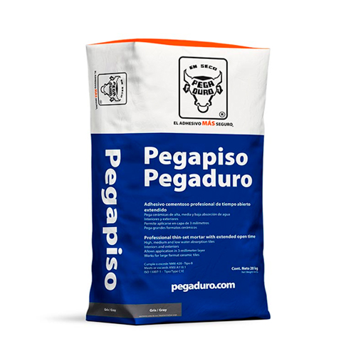 PEGAPISO PEGADURO GRIS 20 KG