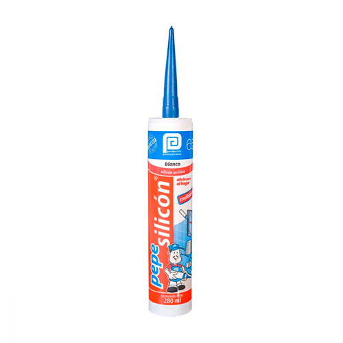 PEPE SILICON BLANCO CART 280 ML