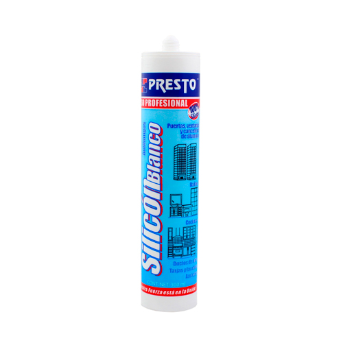 SILICÓN CARTUCHO BLANCO