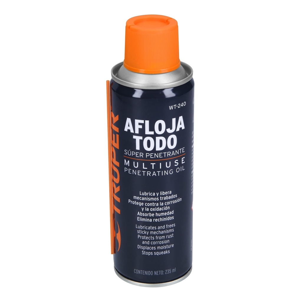 LUBRICANTE MULTIUSOS EN AEROSOL, 235ML (8OZ), TRUPER