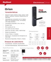 CERROJO ELECTRÓNICO ORION 60X85 MM (MORTISE) 