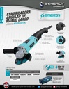 ESMERILADORA 4 1/2, 900W 11000rpm 