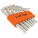 JUEGO DE 7 LLAVES TORX CON ORGANIZADOR ABATIBLE, TRUPER