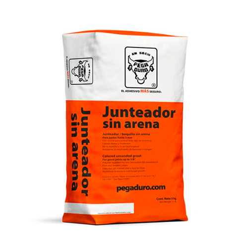 JUNTEADOR SIN ARENA COLOR BLANCO 5KG