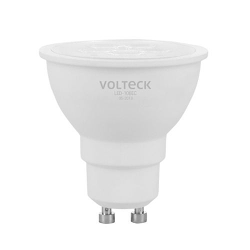 LÁMPARA DE LED 6 W TIPO MR 16 BASE GU10 LUZ CÁLIDA, BLÍSTER