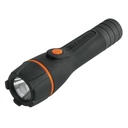 LINTERNA PLÁSTICA 1 LED 80 LM CON 2 PILAS AA, TRUPER