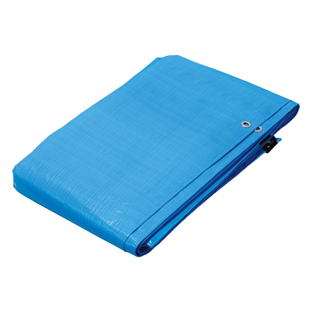 [TRU-15372] LONA DE POLIETILENO REFORZADA 4 X 5 M, AZUL, 180G/M2, TRUPER