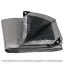 [TRU-15364] LONA DE POLIETILENO REFORZADA 4 X 5 M, GRIS, 180G/M2, TRUPER