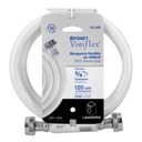 MANGUERA PARA LAVADORA, VINILO, 3/4' X 3/4', 1.2 M, FOSET*