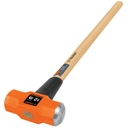 MARRO OCTAGONAL 12 LB, MANGO DE MADERA 36', TRUPER