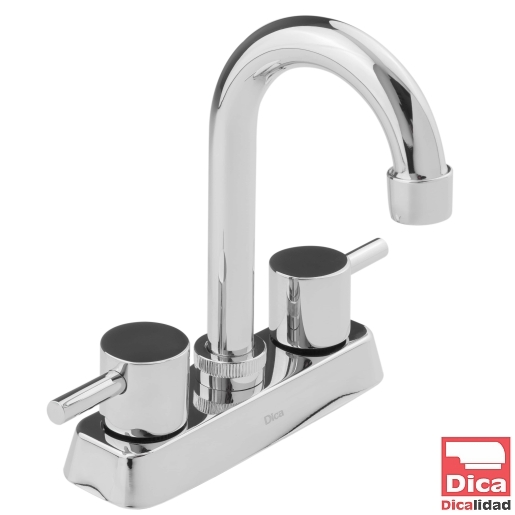 MEZCLADORA DE 4" PARA LAVABO TIPO BAR)