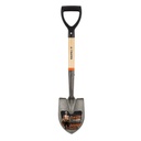 PALA CAJUELERA REDONDA, PUÑO 'D' MANGO DE MADERA, TRUPER