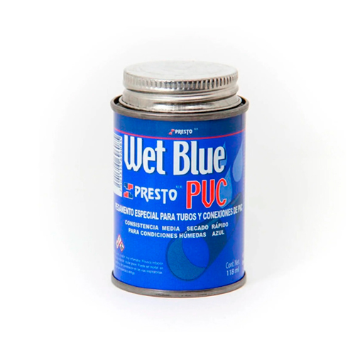 PEGAMENTO P/PVC AZUL 1/4 LT