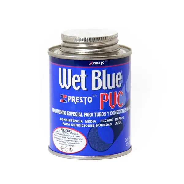 PEGAMENTO P/PVC AZUL 1/4 LT