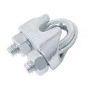 BLÍSTER C/2 NUDOS (PERROS) DE HIERRO P/CABLE DE 1/8', FIERO
