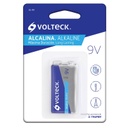 BLÍSTER CON 1 PILA ALCALINA 9V, VOLTECK