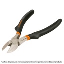 PINZA DE CORTE DIAGONAL 5' MANGO DE PVC, TRUPER