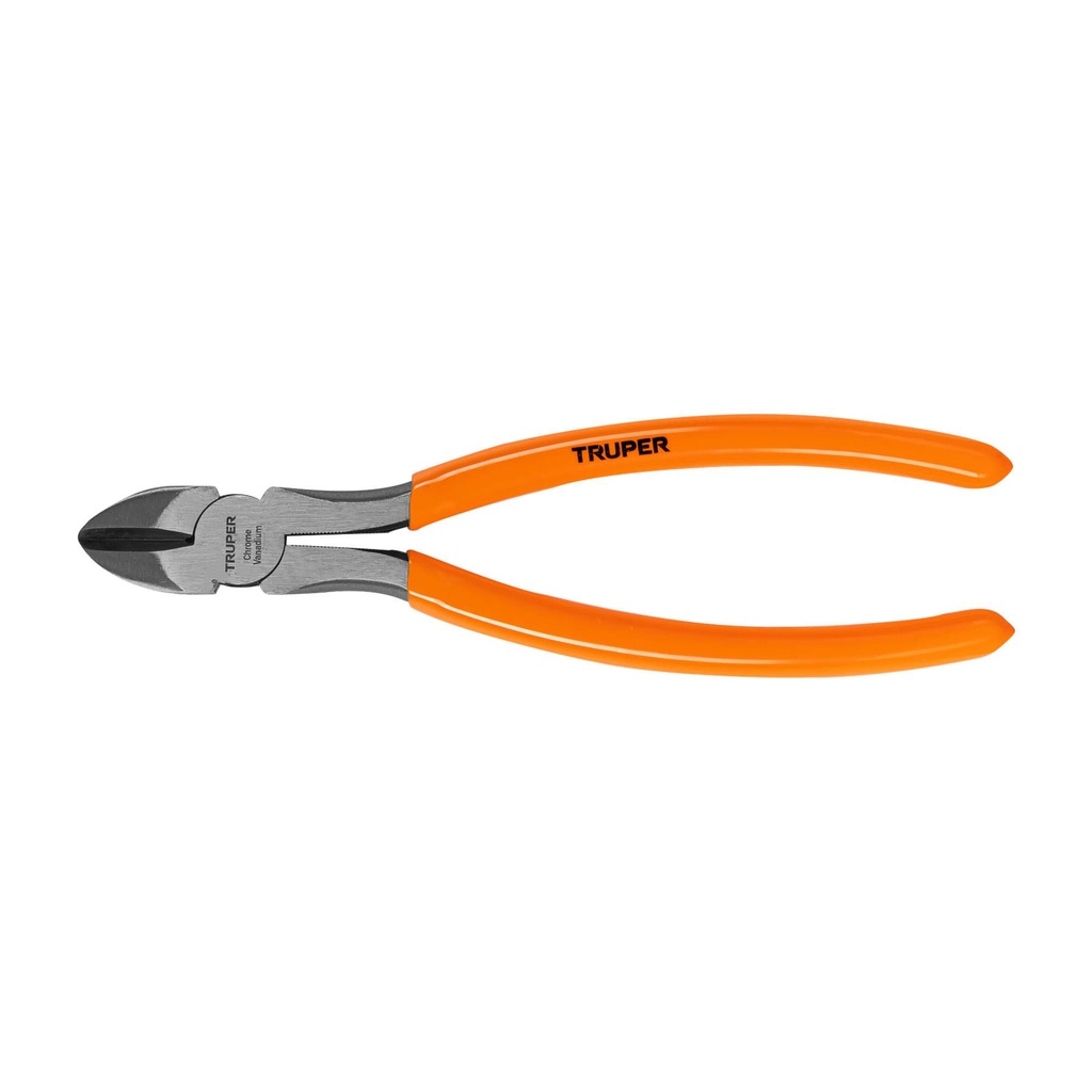 PINZA DE CORTE DIAGONAL 7' MANGO DE PVC, TRUPER