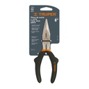 PINZA DE PUNTA Y CORTE 6' MANGO DE PVC, TRUPER