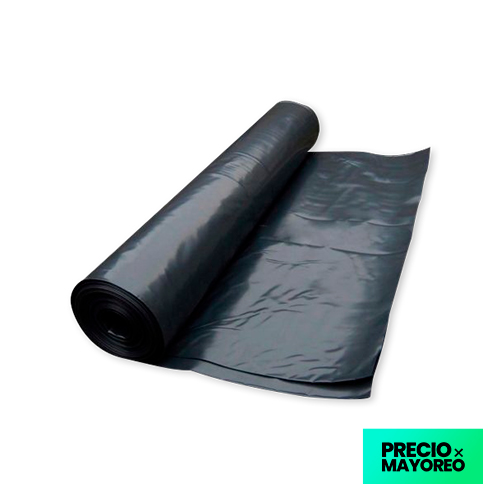 PLASTICO NEGRO 3 MT ANCHO CALIBRE 600