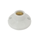 PORTALÁMPARA DE PORCELANA, 4-1/2', REDONDA, VOLTECK