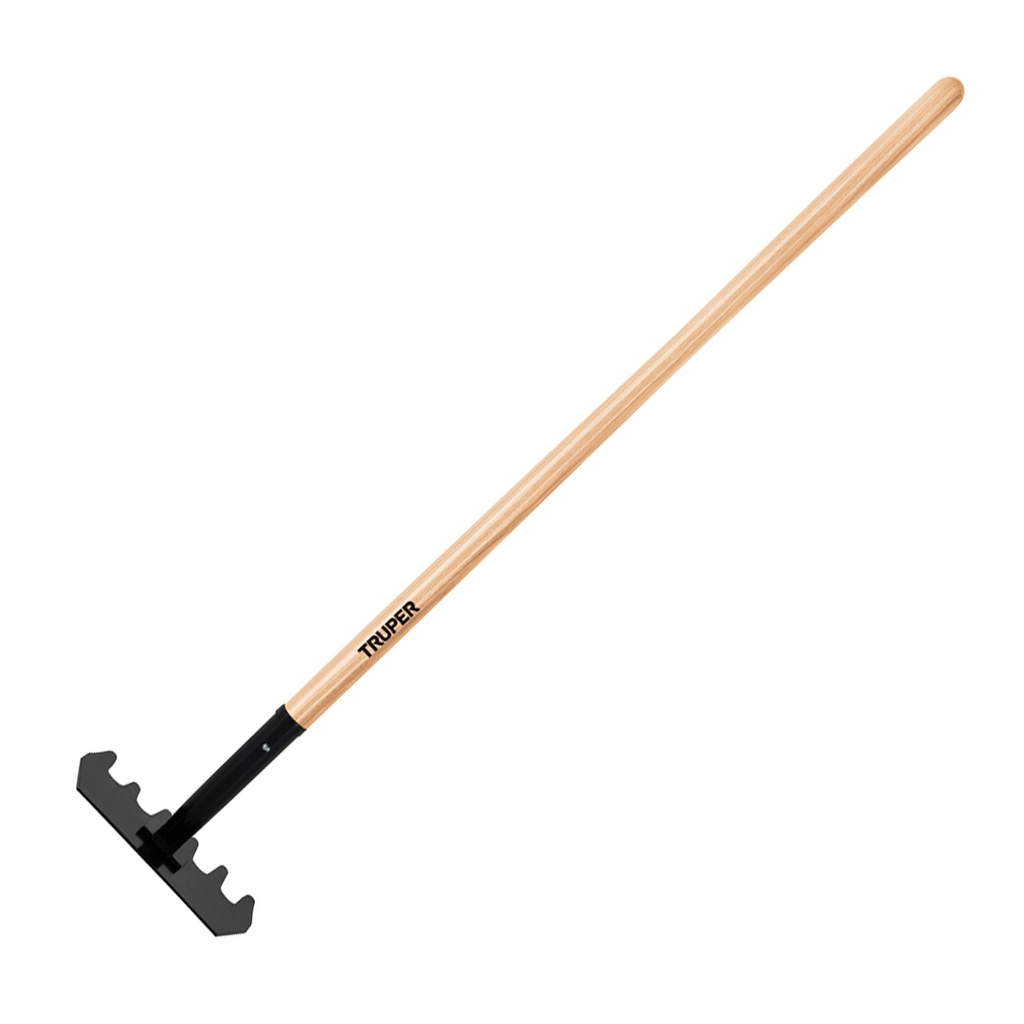 [TRU-17891] RASTRILLO MCLEOD CON MANGO DE MADERA DE 48', TRUPER