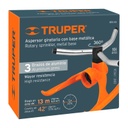 ASPERSOR B/METÁLICA GIRATORIO 3 BRAZOS DE ALUMINIO, TRUPER