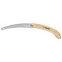 SERRUCHO PLEGABLE 10' HOJA CURVA 6 DPP, MANGO MADERA, TRUPER