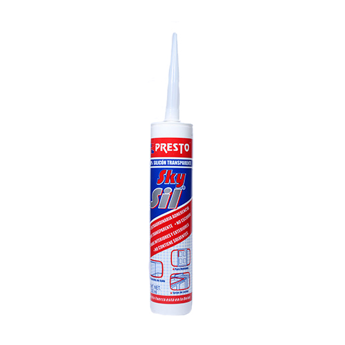 [PRE-4630] SILICÓN CARTUCHO TRANSPARENTE (24)