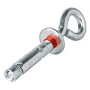 BOLSA CON 4 TAQUETES EXPANSIVOS 10X65 MM CON ARMELLA CERRADA