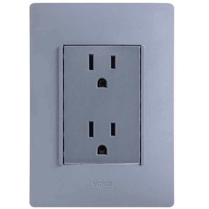 [ELE-2600424-068] TOMA CORRIENTE DUPLEX 2P+T GRAFITO S26 (1)