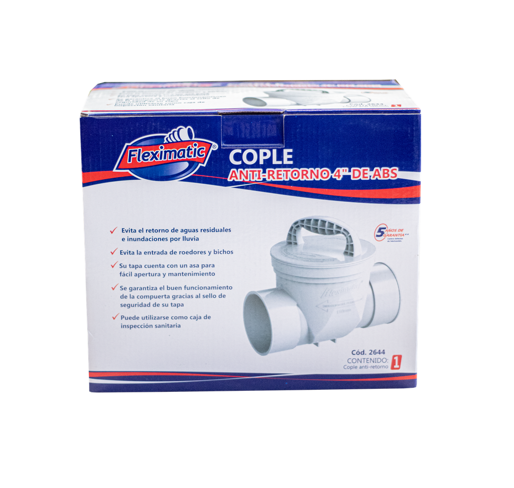 VALVULA CHECK ANTIRRETORNO 4"