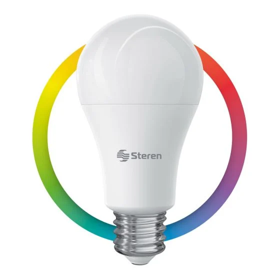 [STE-SHOME-120] FOCO LED WI-FI RGB+W MULTICOLOR DE 10 W