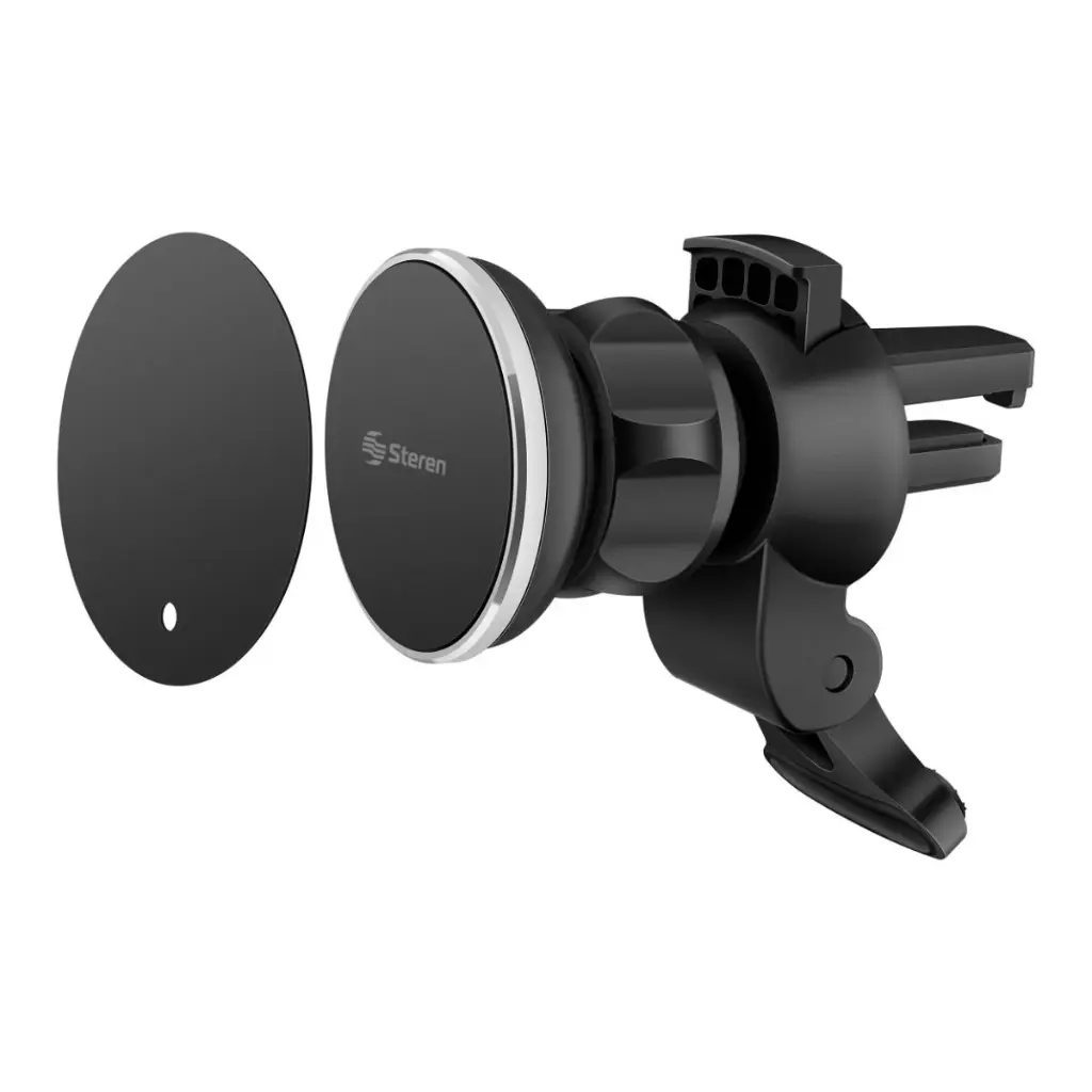 SOPORTE PARA CELULAR MAGNÉTICO CON PINZA PARA VENTILAS