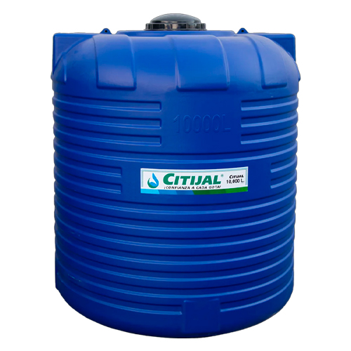 CISTERNA CITIJAL VERTICAL 10,000 L USO RUDO AZUL*