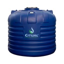 CISTERNA CITIJAL VERTICAL 3,500 L USO RUDO AZUL*