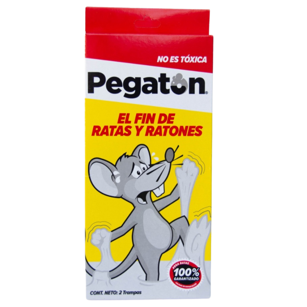 PEGA RATAS PEGATON TRAMPA GRANDE
