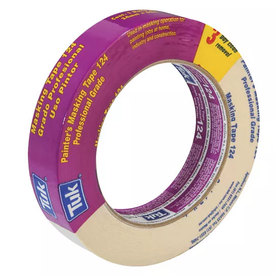CINTA MASKING TAPE PROFESIONAL 124 12MMX50M (1/2")