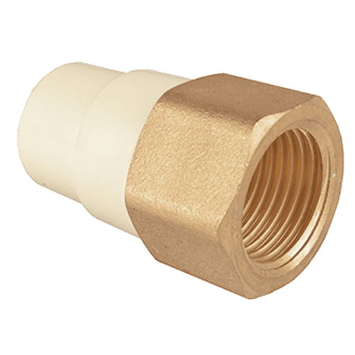 ADAPTADOR HEMBRA CPVC C/I. BRONCE 1/2