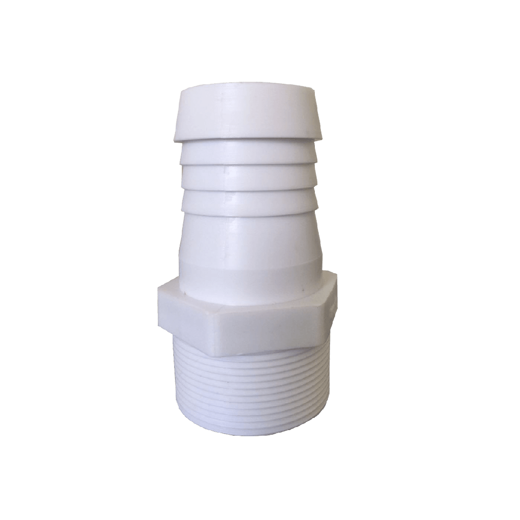 [MAN-MACHO06] ADAPTADOR MACHO PVC P/MANGUERA 1