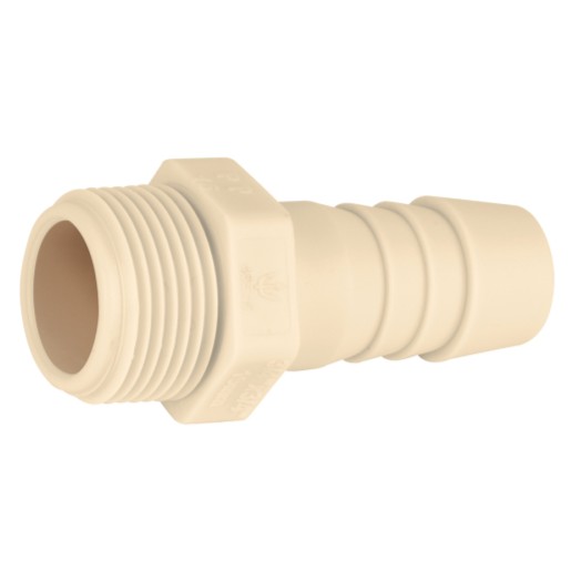 ADAPTADOR MACHO PVC P/MANGUERA 3/4