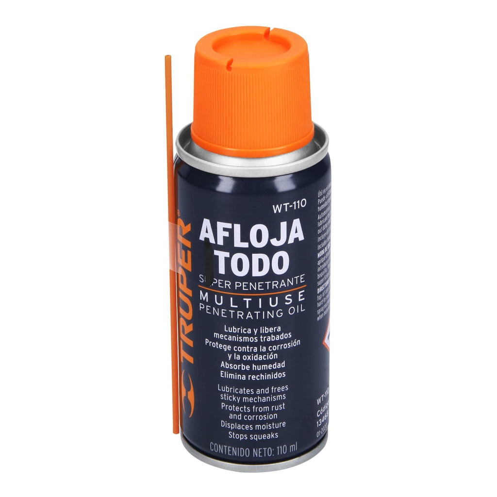 LUBRICANTE MULTIUSOS EN AEROSOL, 110ML (4OZ), TRUPER