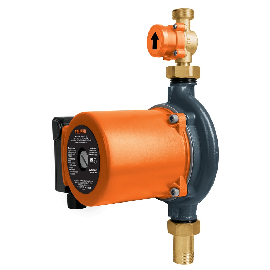 BOMBA PRESURIZADORA 1/3 HP, CON SENSOR REGULABLE, TRUPER*