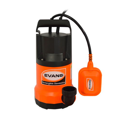 BOMBA SUMERGIBLE 1/2 HP EVANS