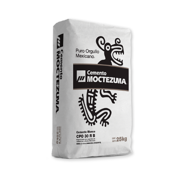 CEMENTO BLANCO MOCTEZUMA 25 KG