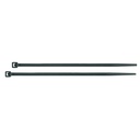 BOLSA CON 25 CINCHOS PLÁSTICOS 50 LB, 350X4.5 MM, NEGROS