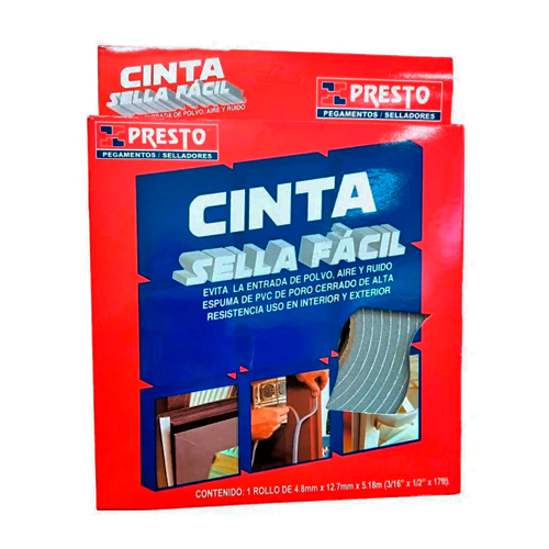 CINTA PRESTO SELLA FACIL 5. 18 X 1/2