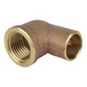CODO PIPA DE COBRE 1/2